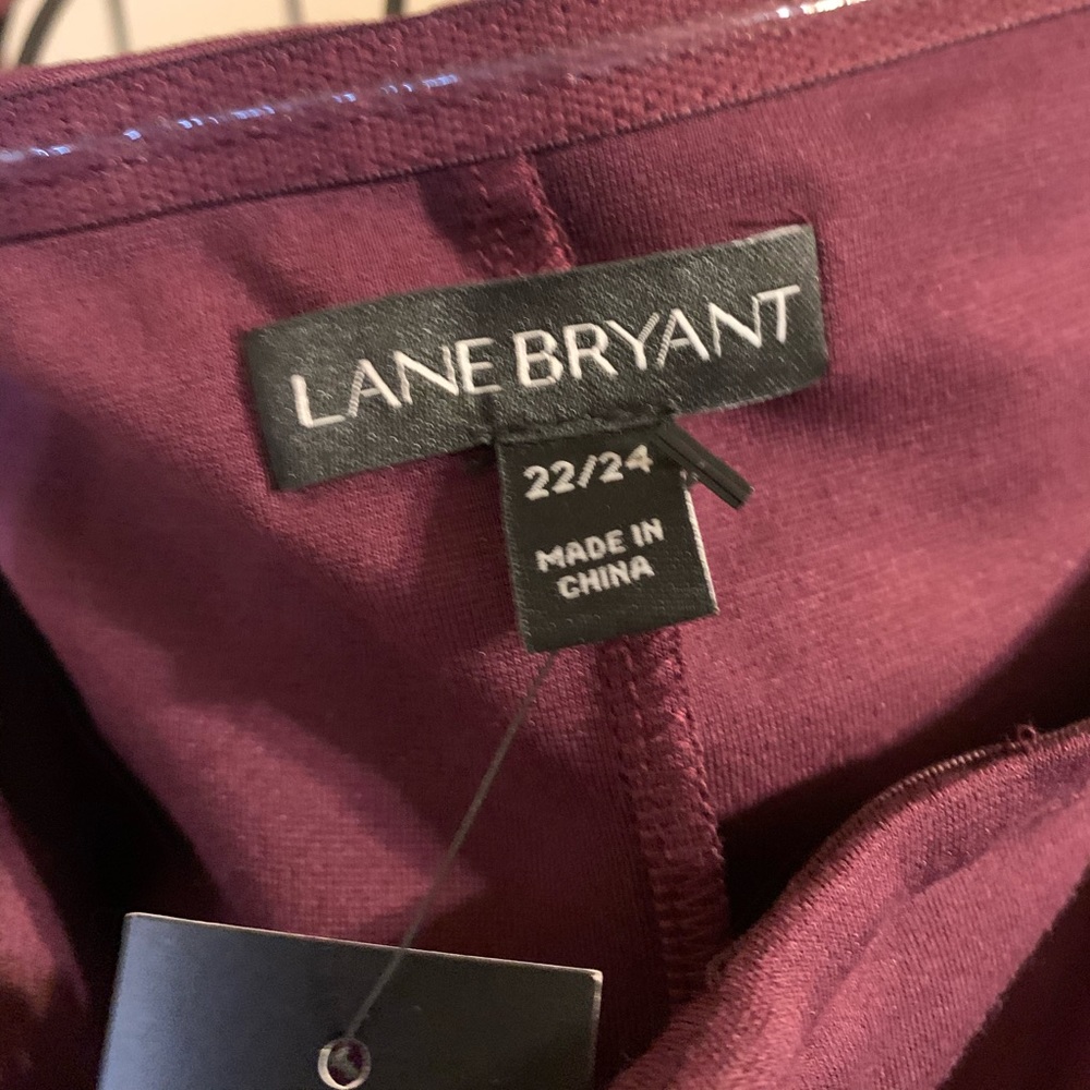 Lane Bryant off shoulder peplum top